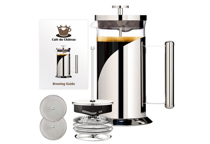 Cafe Du Chateau French Press Coffee Maker
