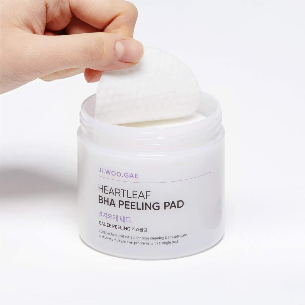 Celimax Ji.Woo.Gae Heartleaf BHA Peeling Pad